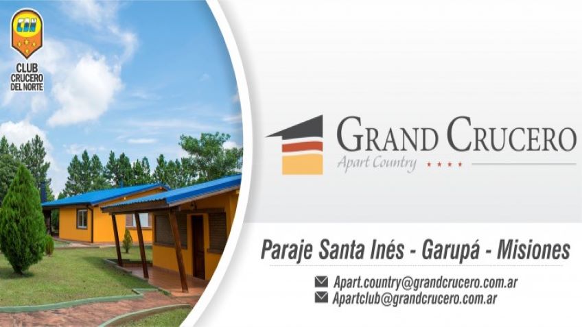 GRAND CRUCERO APART COUNTRY GRAND CRUCERO APART COUNTRY